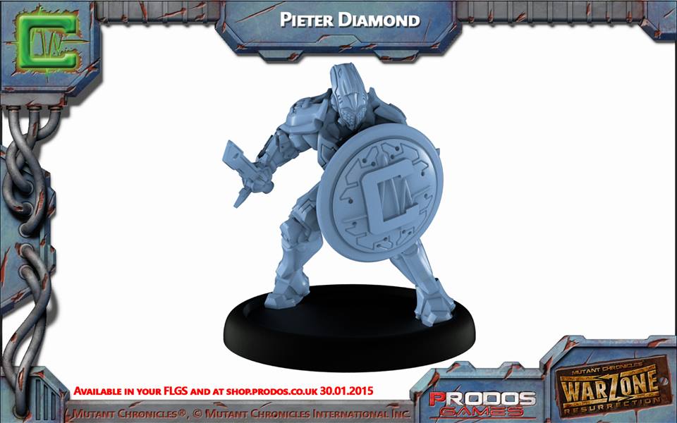 Prodos Games announce “Pieter ‘The Shield’ Diamond”