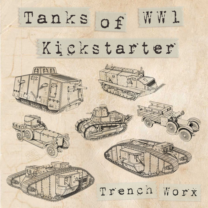 Tanks of WWI Kickstarter Model Release