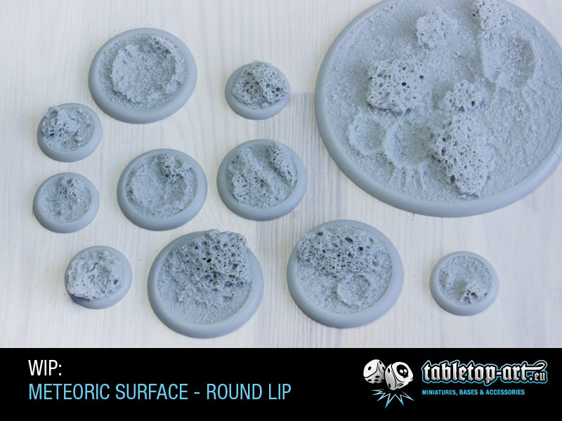 WIP – METEORIC SURFACE ROUND LIP BASES