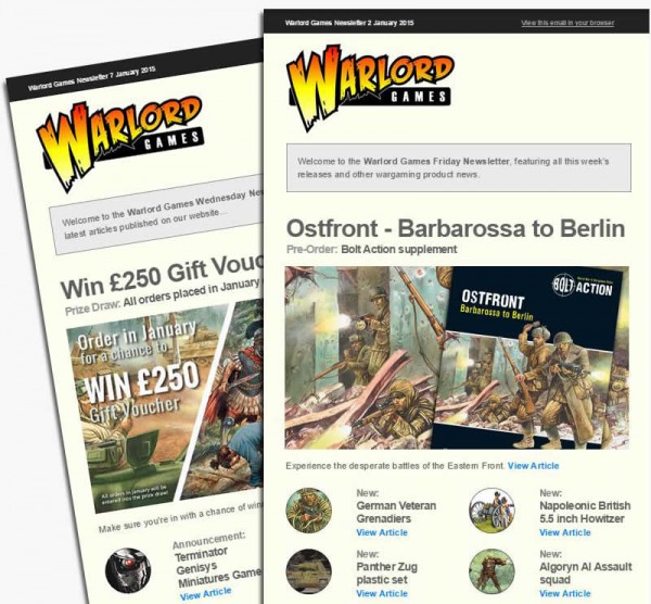 Prize Draw: All Newsletter Subscribers Entered Every Month!