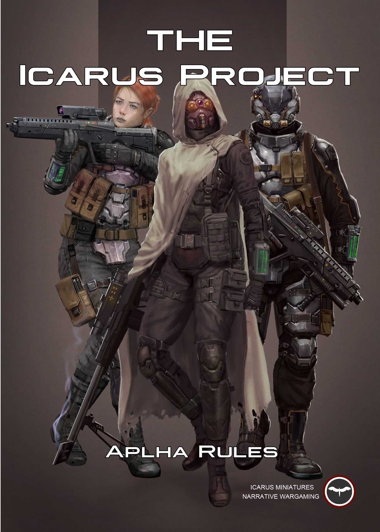 Cover image of the Icarus Project rules