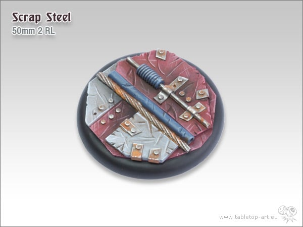 SCRAP STEEL ROUND LIP BASES – NOW AVAILABLE