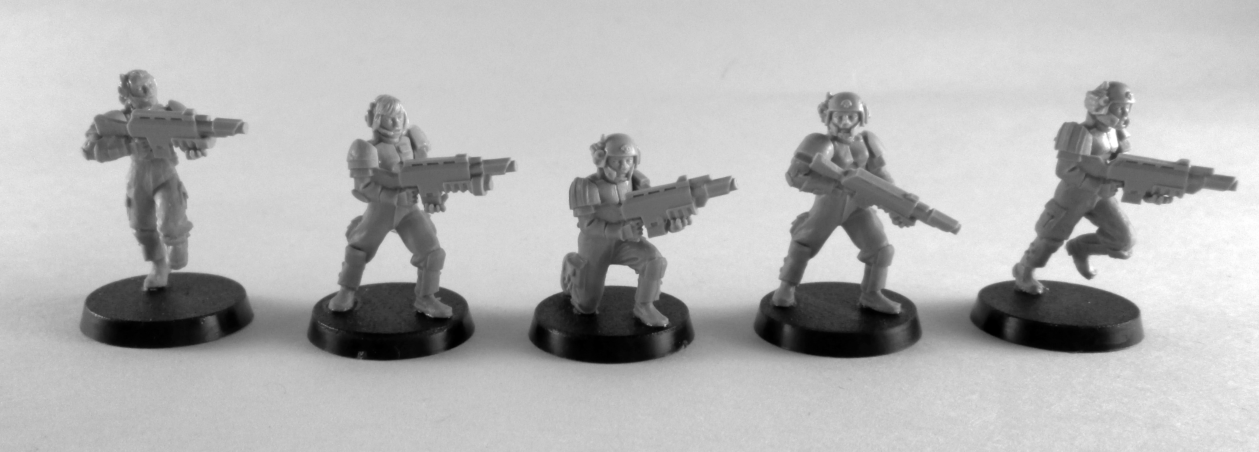 Check It Out: Female Sci-Fi Soldiers Set