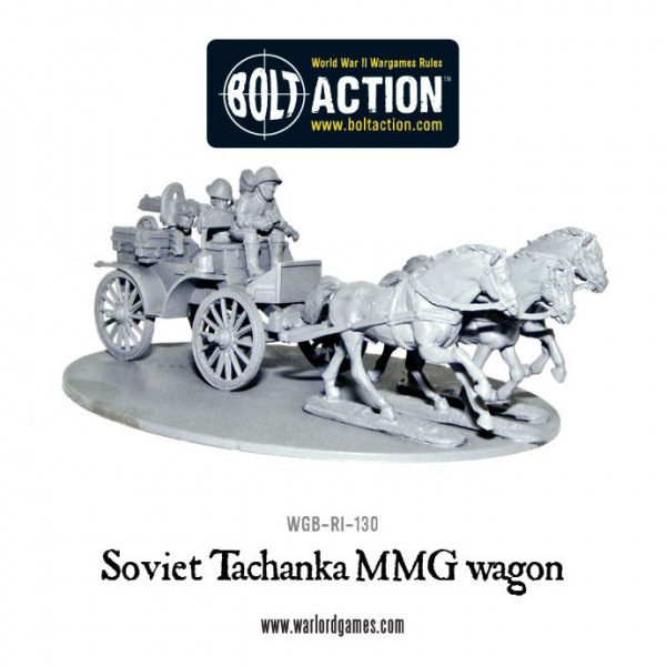 New: Soviet Tachanka MMG wagon