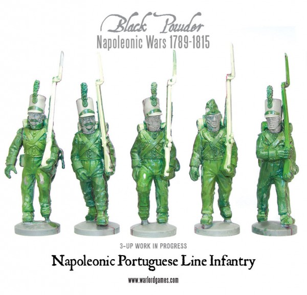 Plastic Napoleonic Portugese Line Infantry preview