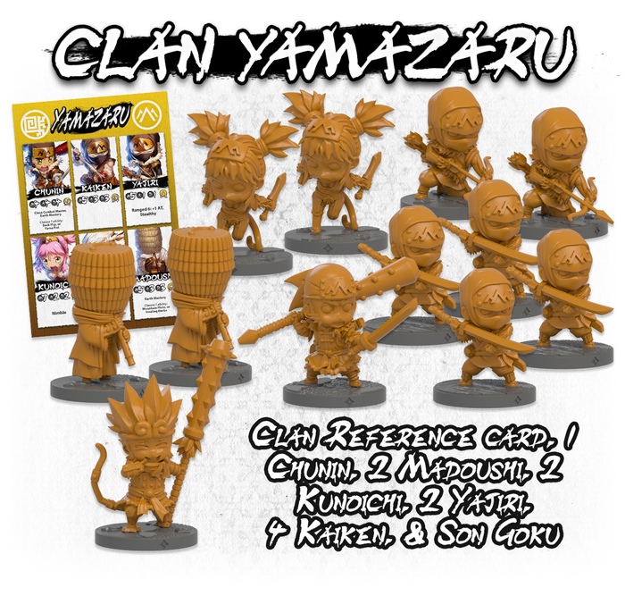 Two New Pledges Revealed! Yamazaru Sneaky Ninja Unlock for Ninja All-Stars Kickstarter!