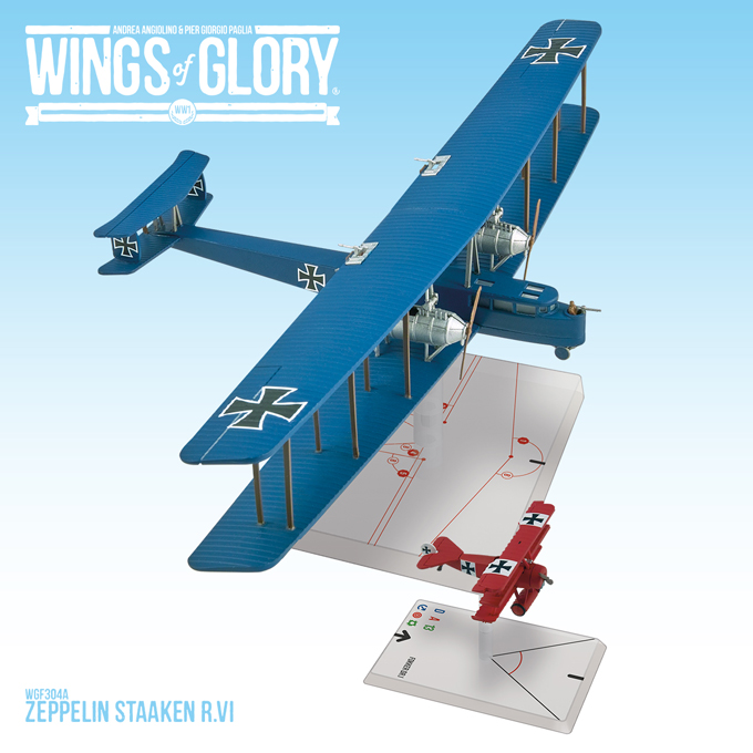 Wings of Glory Miniature Game – Giants of the Sky took off on Kickstarter