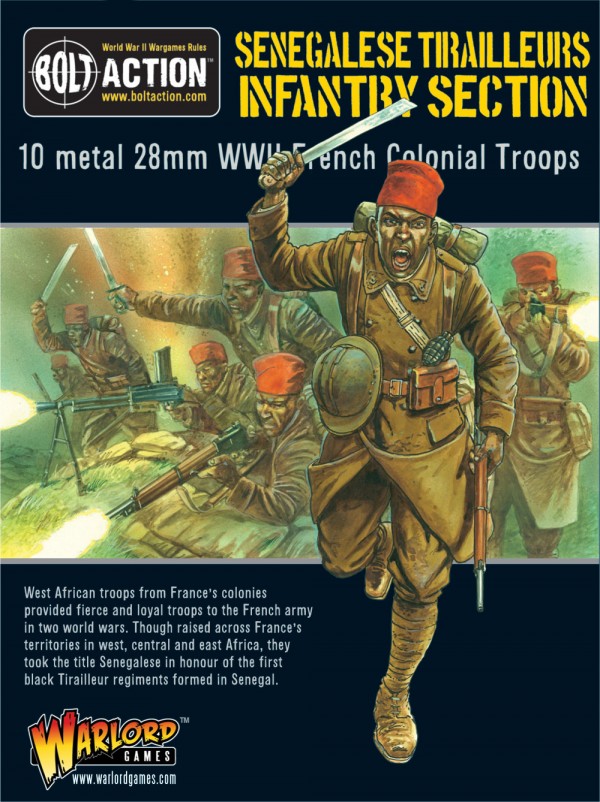 Pre-order: Senegalese Tirailleurs Infantry section!