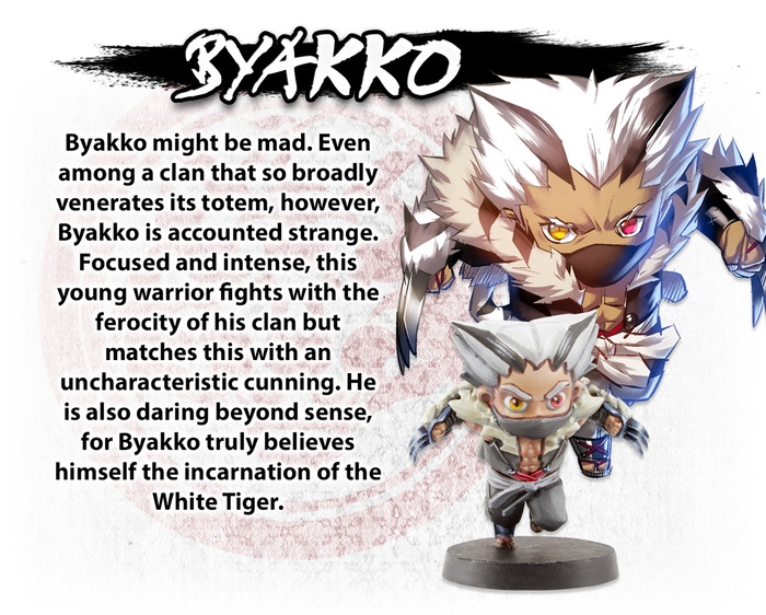 Ninja All-Stars Kickstarter: Byakko Spotlight! Karura Approaches!