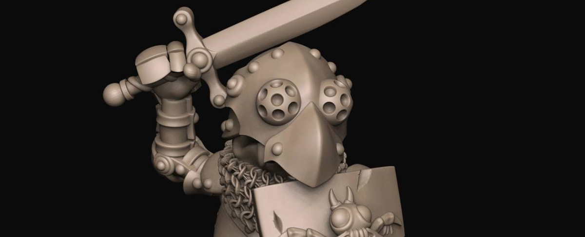 Ridend Render Preview – Foot Knights