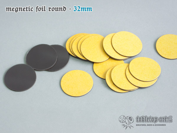 MAGNETIC FOIL ROUND 32MM