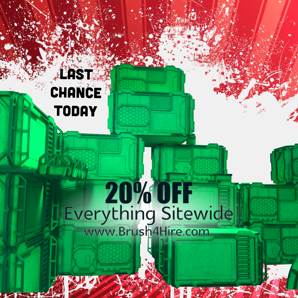 Last Day for Post-Adepticon 20% off Sale