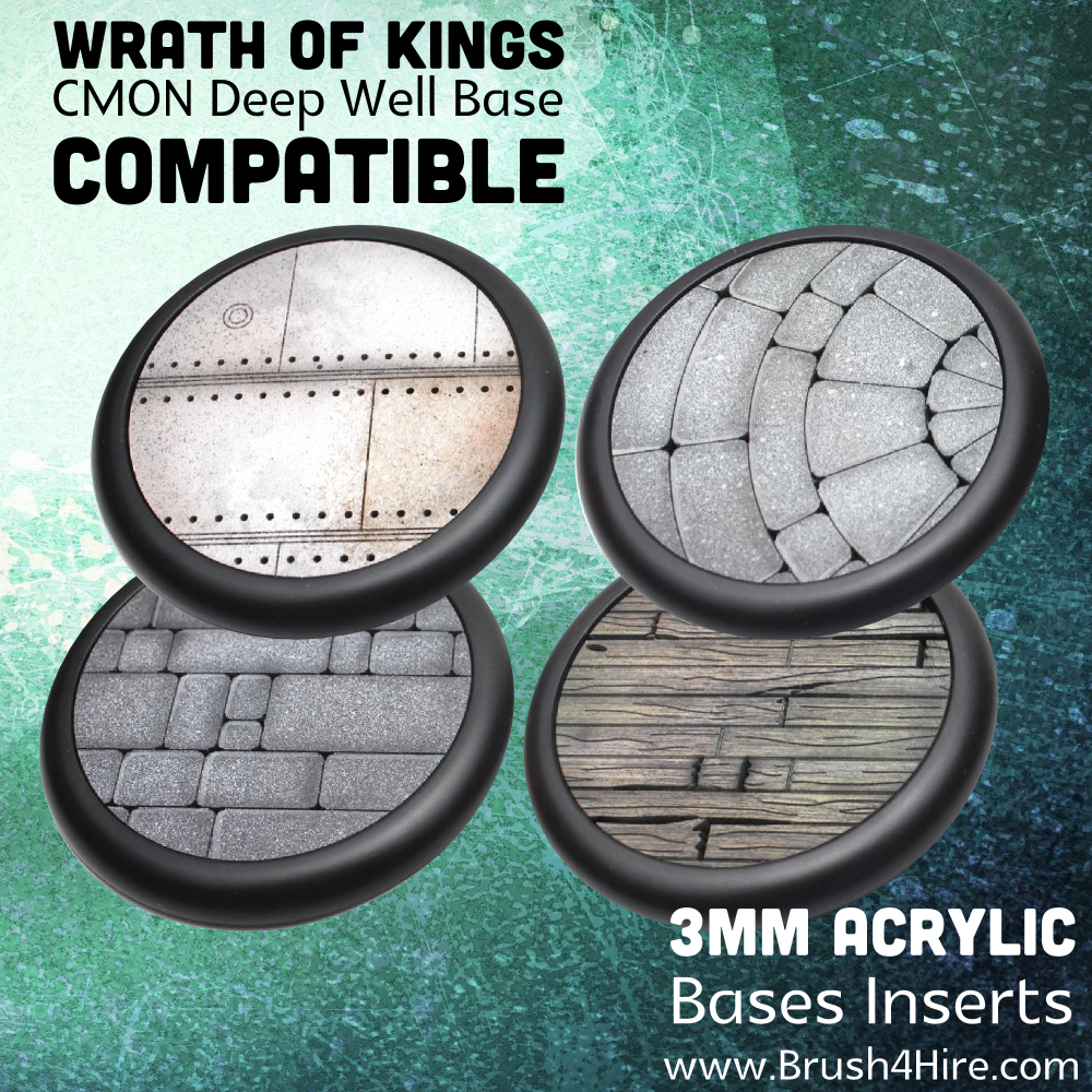 New Wrath of Kings compatible Base Inserts