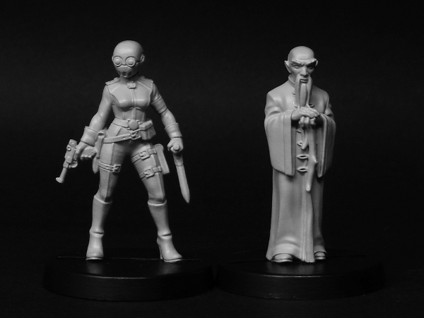New Pulp Alley figures and weapons!