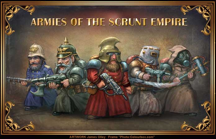 ENDING SOON! Kickstarter “Armies of the Scrunt Empire” just hours to go