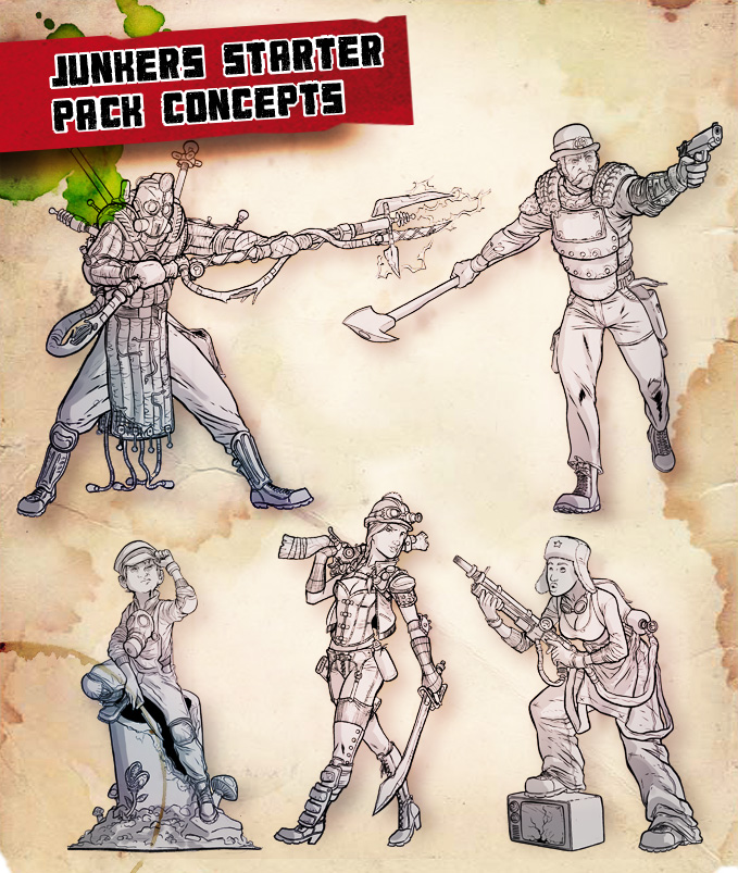 [Punkapocalyptic] Indiegogo new miniatures