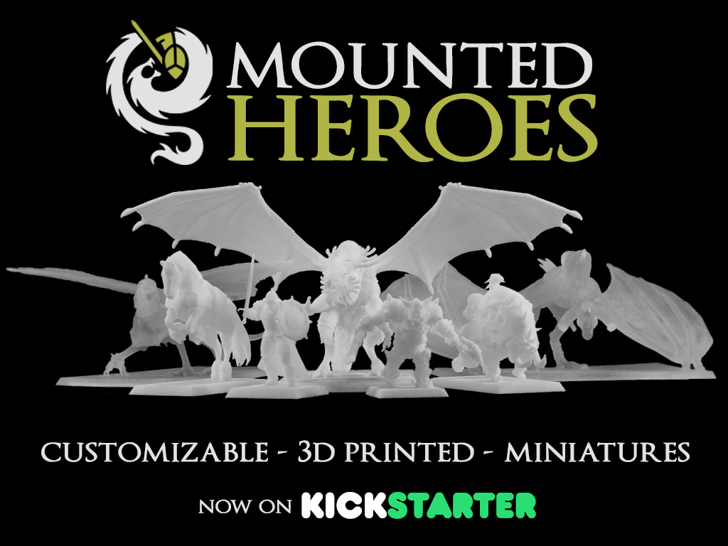 Support Mounted Heroes on Kickstarter!