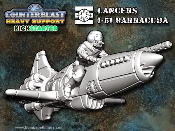 COUNTERBLAST Heavy Support Kickstarter