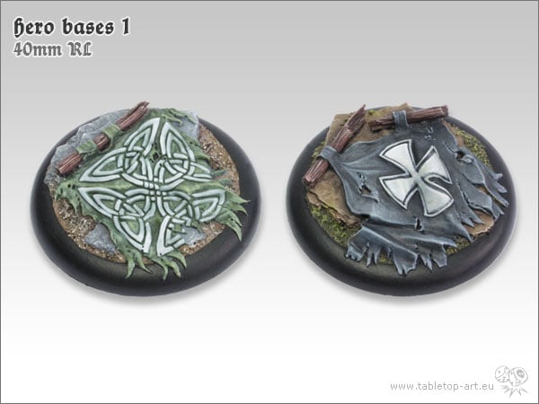 NOW AVAILABLE – HERO BASES 1 – 40MM RL