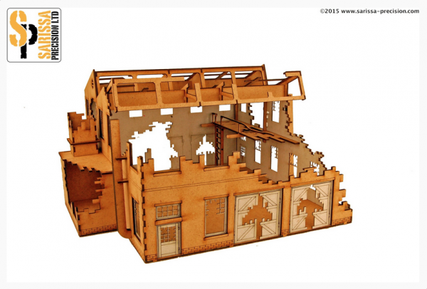 New: Sarissa Precision Destroyed Factory