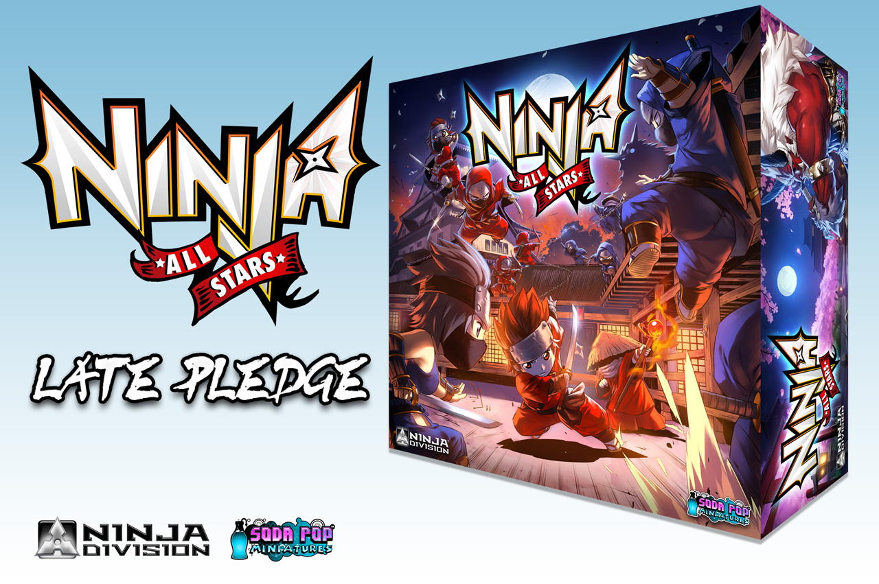 Ninja All-Stars Late Pledge still Available!