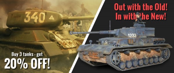 Out with the Old! In with the New! Tank Sale
