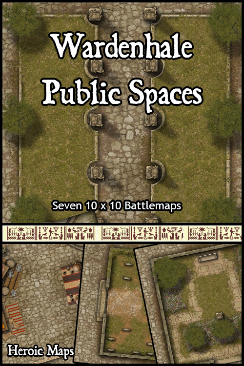 Heroic Maps – Wardenhale Public Spaces – Free!