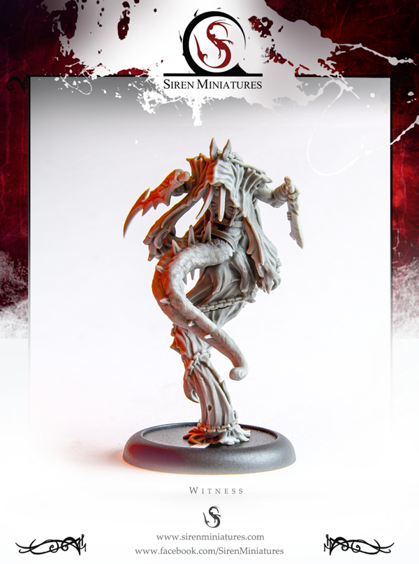 Siren Miniatures releases Witness model