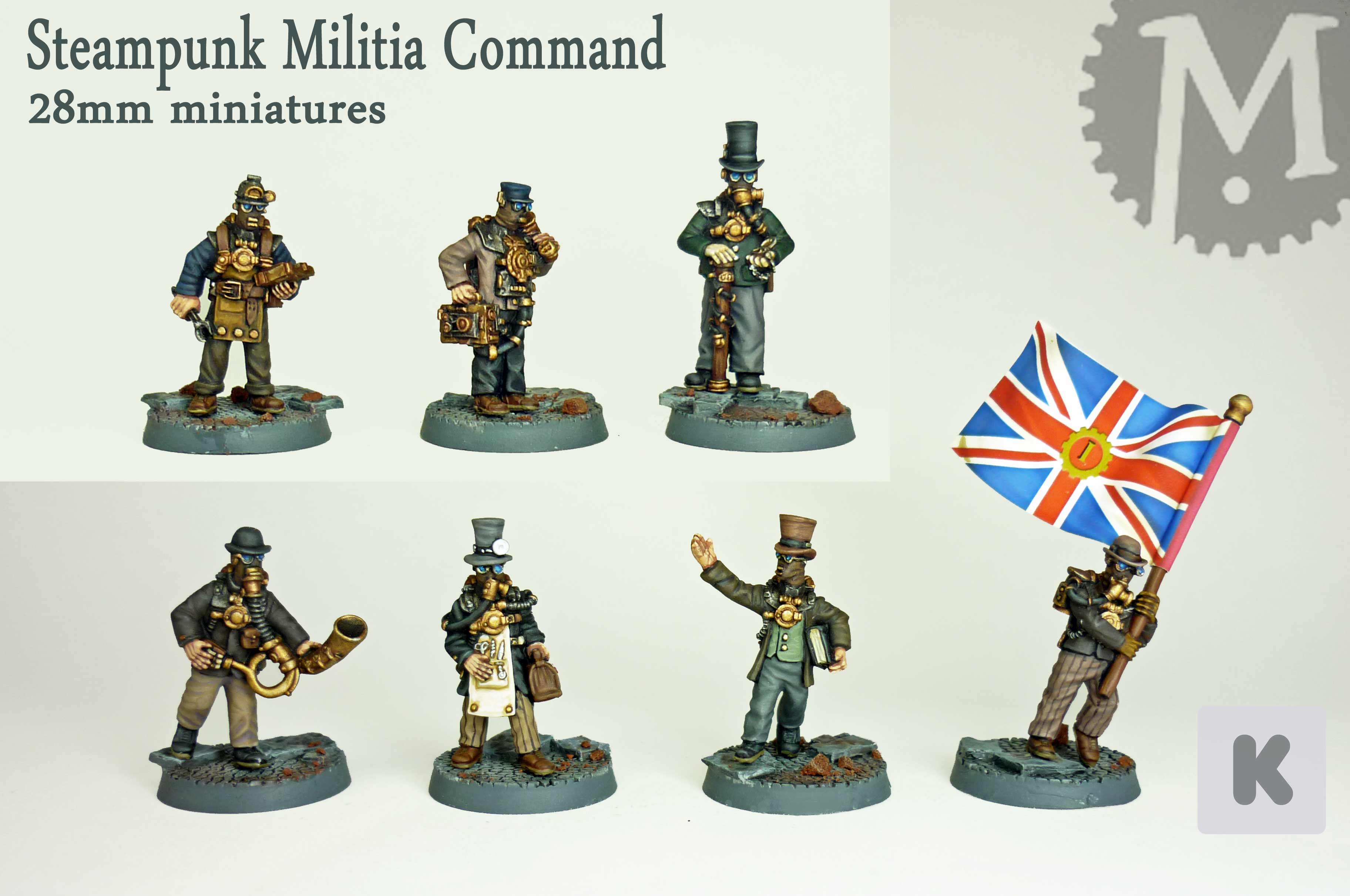 Steampunk militia arrive on Kickstarter