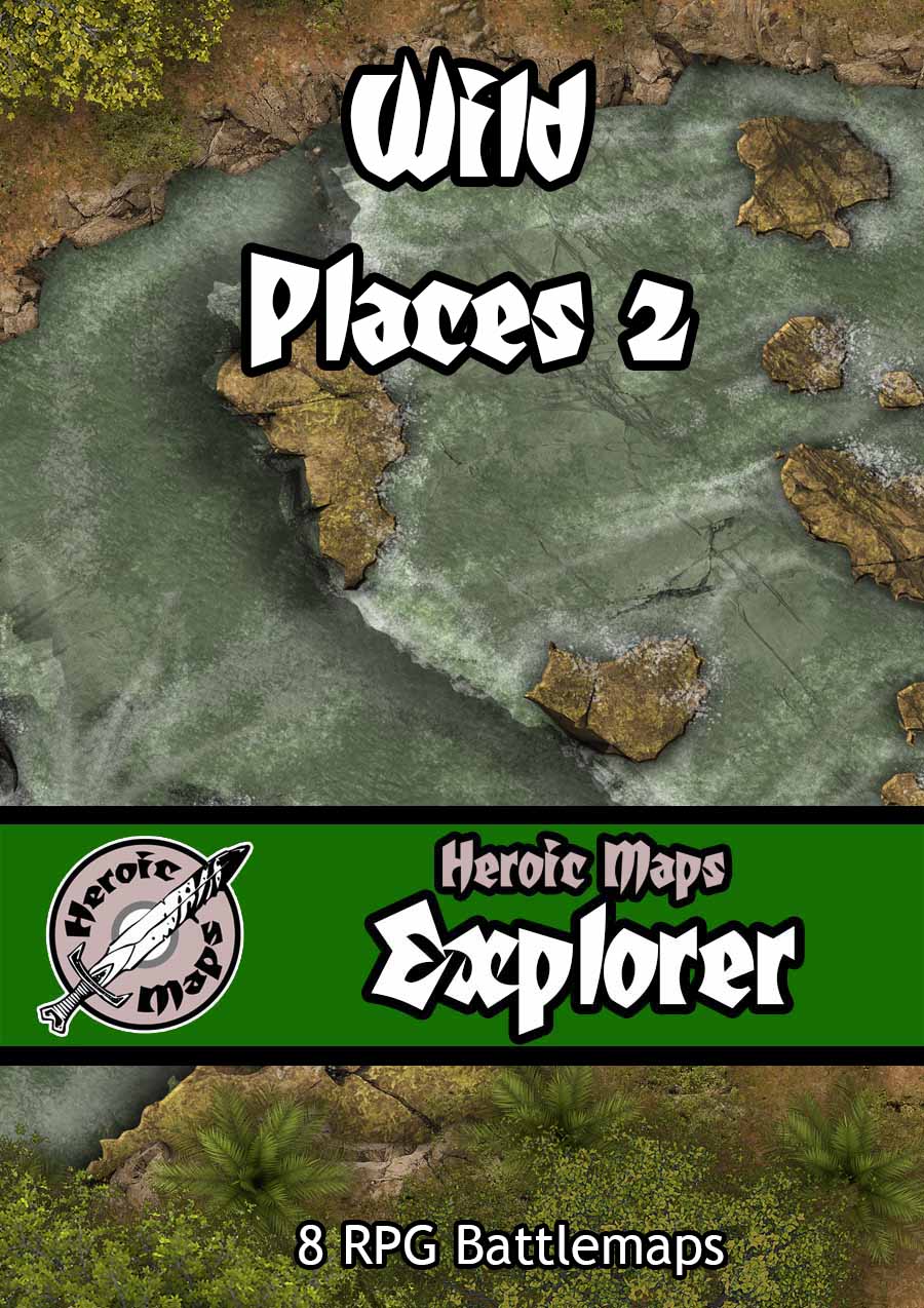 Heroic Maps – Wild Places 2 Battlemaps