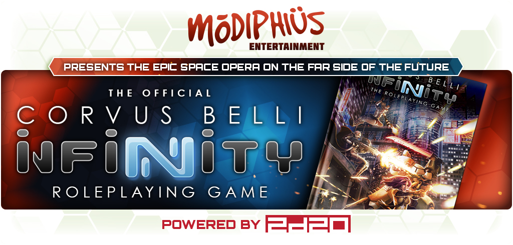 Corvus Belli’s INFINITY Roleplaying Game on Kickstarter