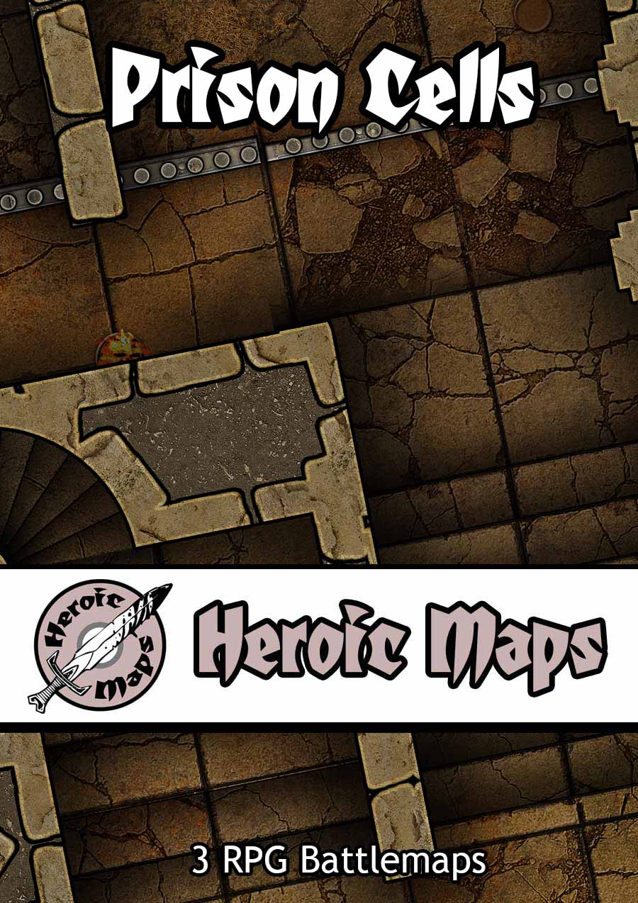 Heroic Maps – Prison Cells