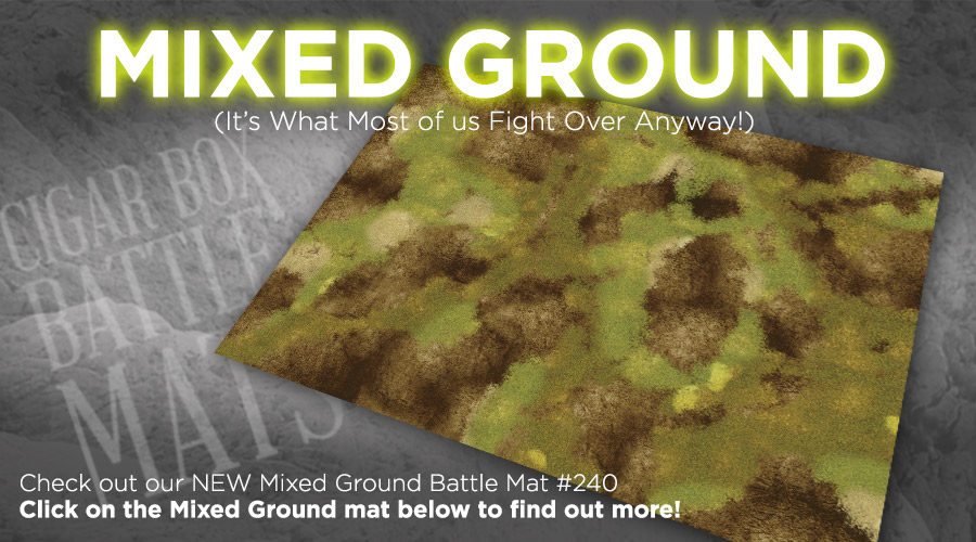 NEW! Mixed Ground Battle Mat