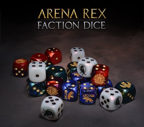 Arena Rex Faction Dice Released