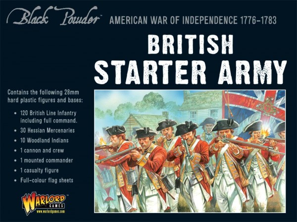 Pre-Order: American War of Independence British Starter Army