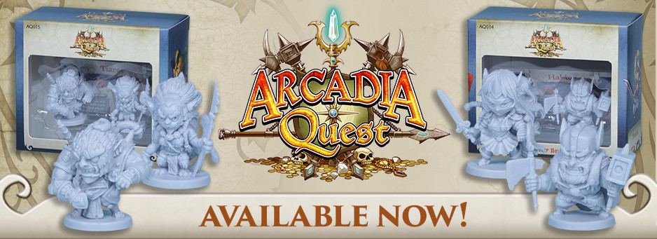 New Arcadia Quest Heroes Available Today