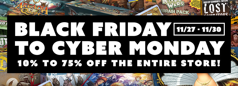 Don’t Miss CoolMiniOrNot’s Cyber Monday Deals