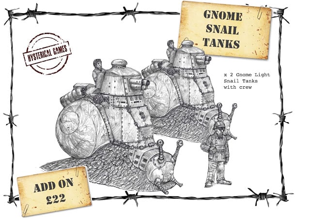 Gnome FT-17 Char D’Escargot Funded!