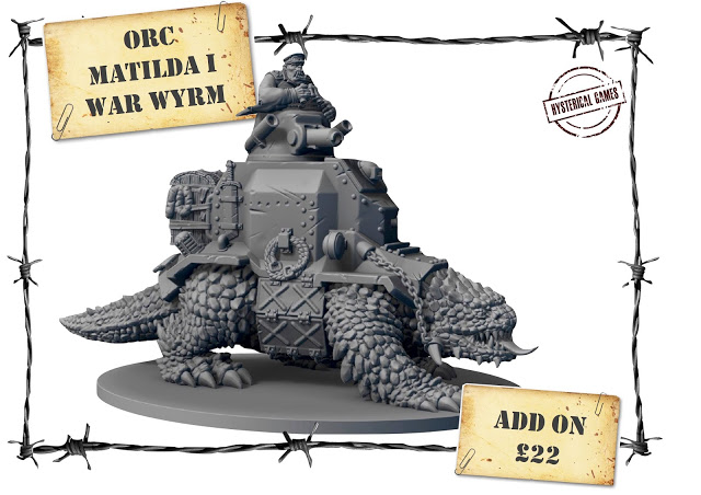 Orc Matilda I War Wyrm Funded!