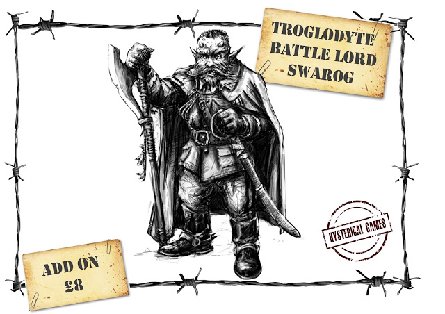 Troglodyte Battle Lord Swarog Funded!