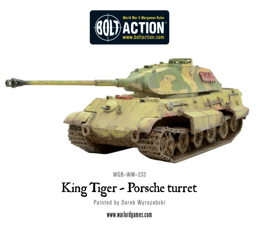 New: King Tiger (Porsche Turret)