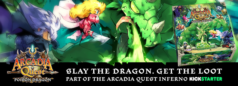 Free Arcadia Quest: Poison Dragon Expansion Revealed