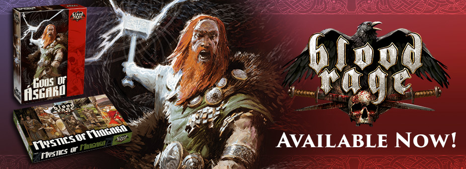 The Gods and Mystics of Blood Rage Arrive Today