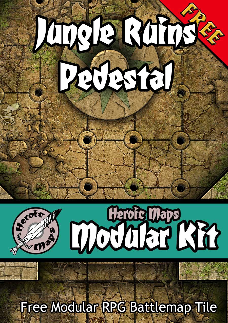 Heroic Maps – Modular Kit Jungle Ruins