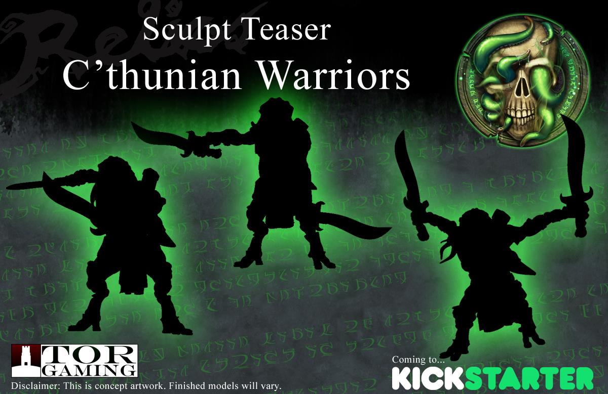 C’thunian Warriors – Render Preview