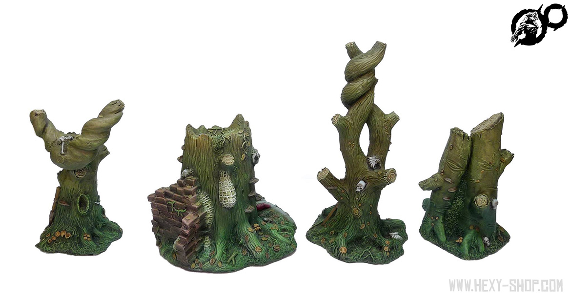 New ‘Deadwood Trees’ from Werewoolf Miniatures in Hexy-Shop