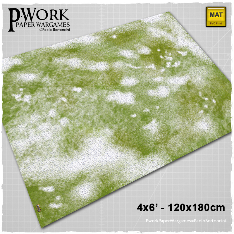 Pwork Wargames fantasy gaming mat: North Pass