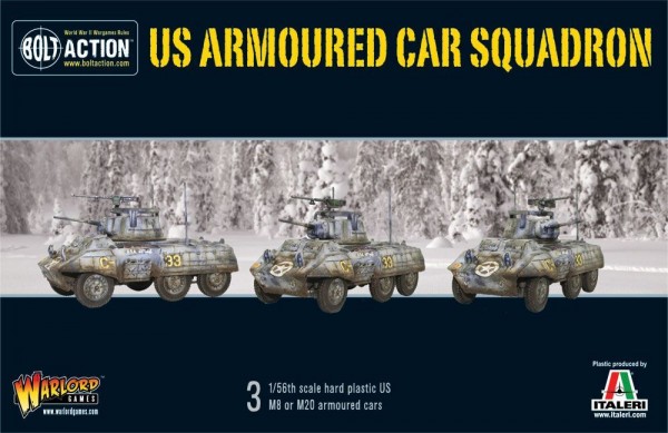 Pre Order: M8/M20 Greyhound Scout Car Squadron