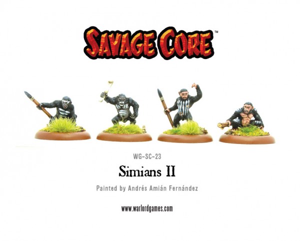 Preview: Savage Core Models – Simians