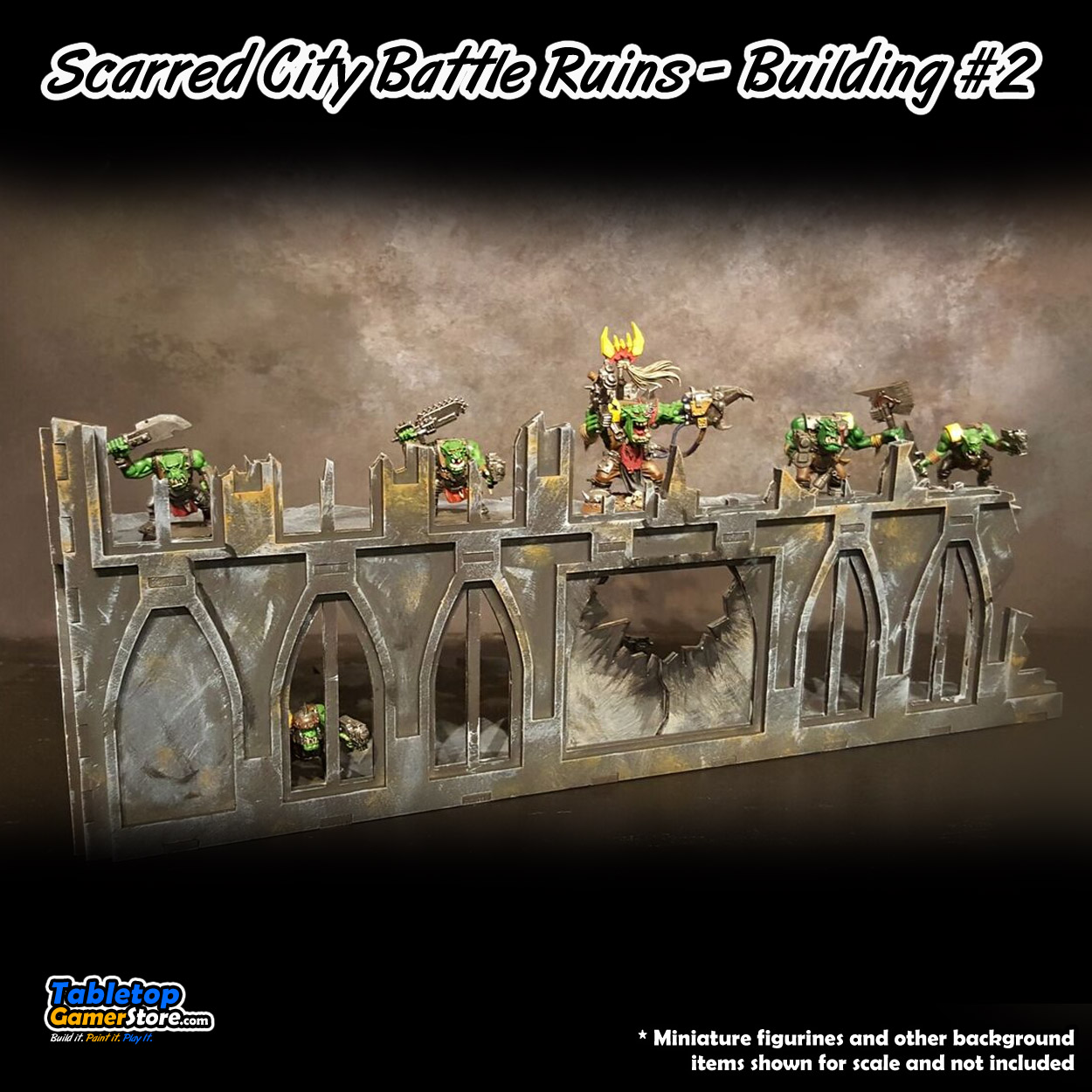 Scarred City Battle Ruins Building #2 – Now Available!